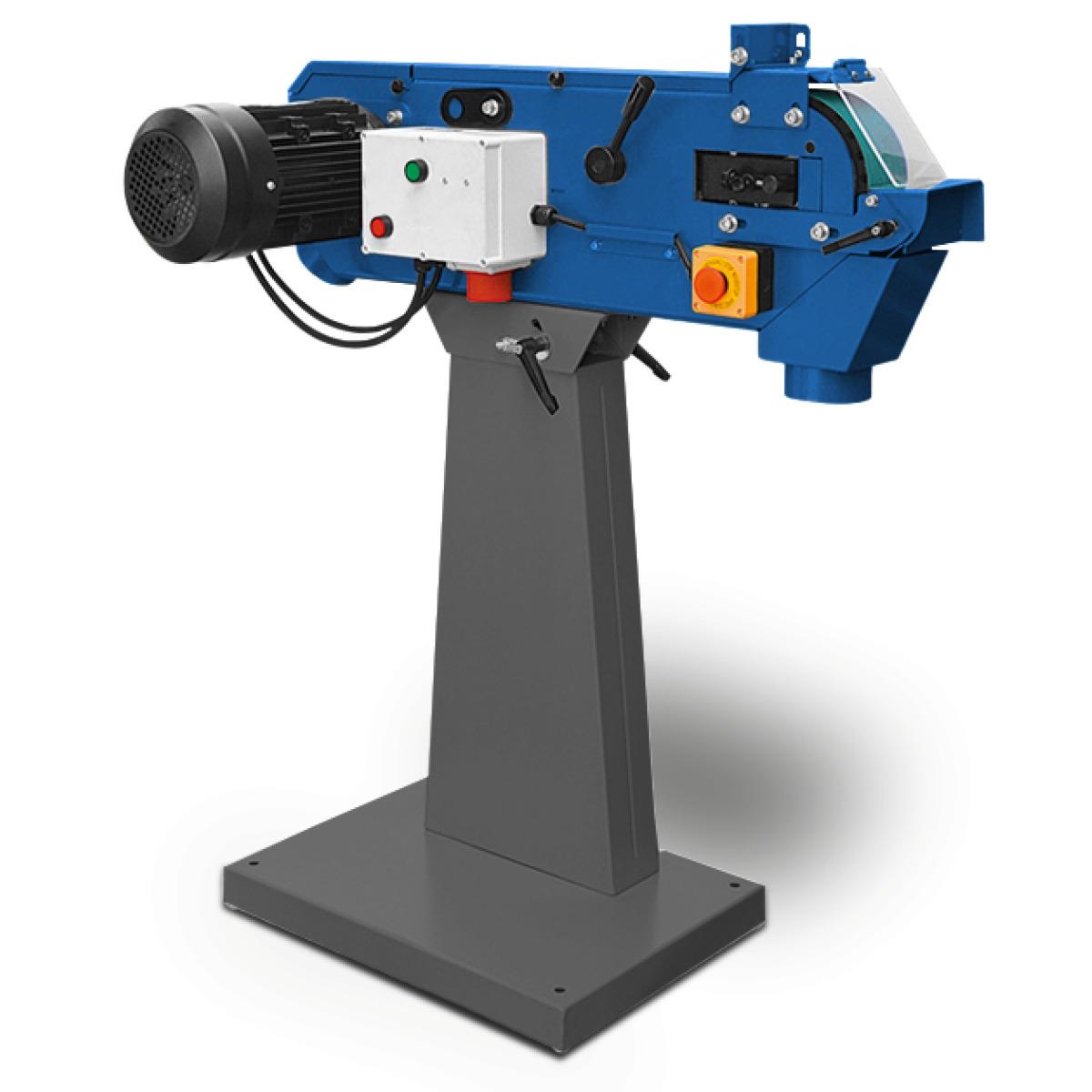 Lijadora de banda ancha para metal Metallkraft MBSM 150-203-2