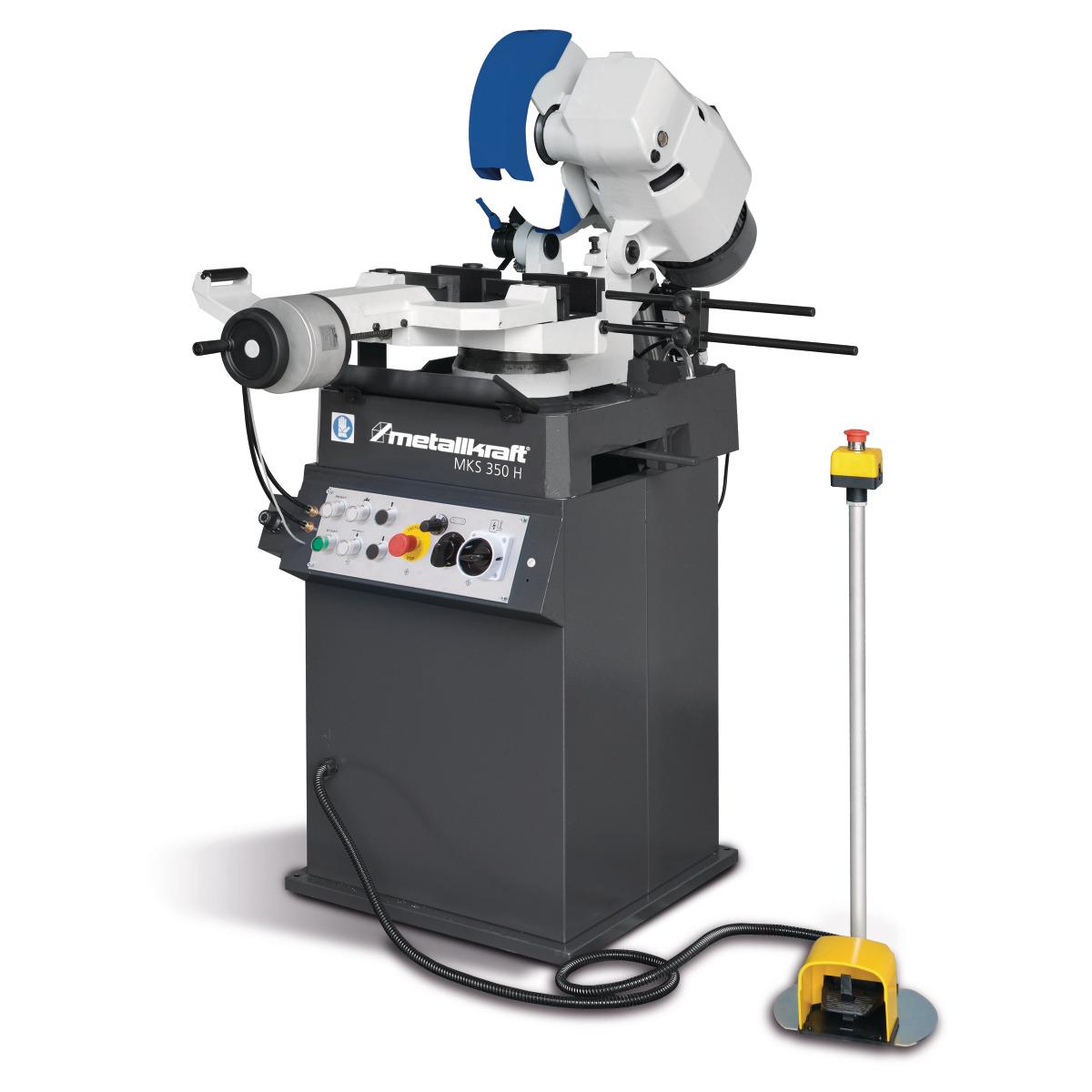 Sierra circular semiautomática para metal Metallkraft MKS 350 H