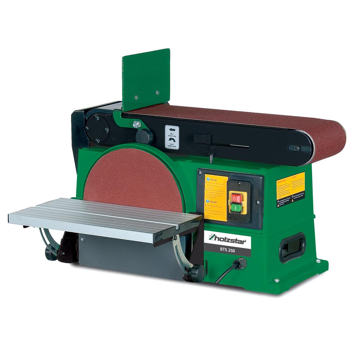Lijadora de banda y disco Holzstar BTS 250