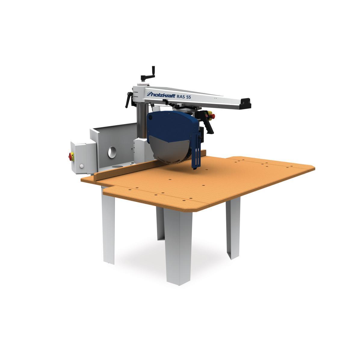 Sierra radial para madera Holzkraft RAS 55