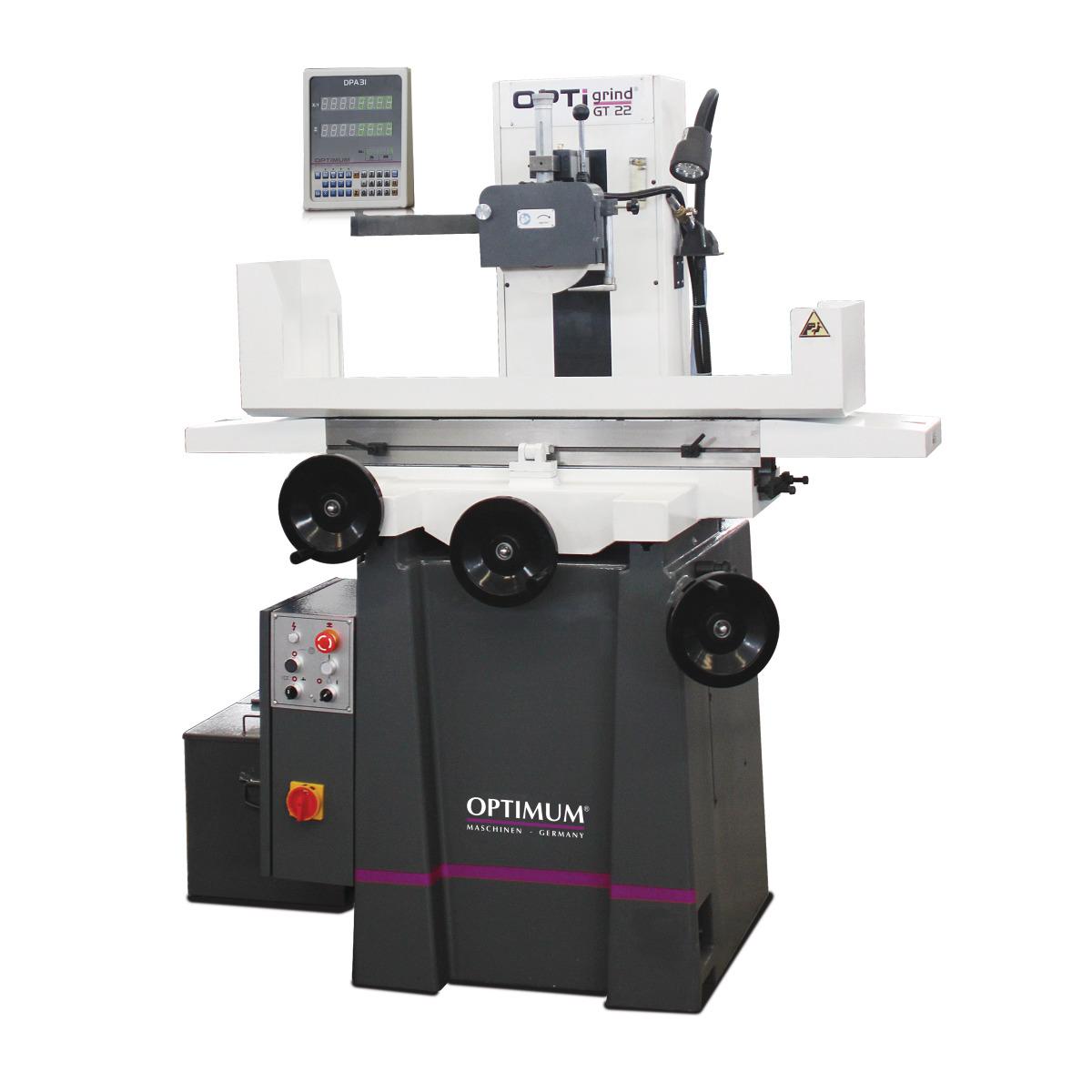 Rectificadora de superficies para metal Optimum OPTIgrind GT 22